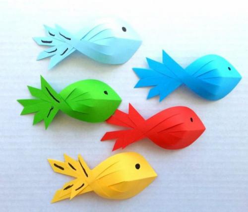 Поделки из бумаги для детей 4-5 лет. Поделки из бумаги для детей 5-6 лет