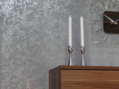 Обои с фольгой. Металлизированные обои — 35 фото в интерьере 10