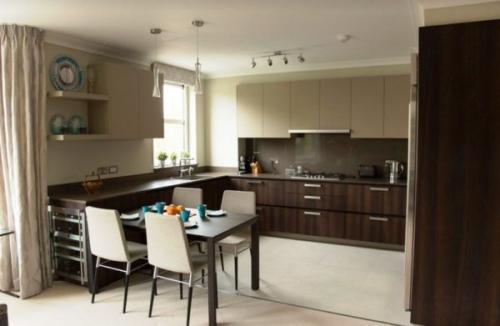 Дизайн маленькой кухни студии. Кухня в маленькой квартире-студии: фото дизайна