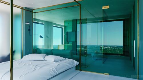 Кухня студия с панорамными окнами. Квартиры-студии с панорамными окнами: Фотообзор