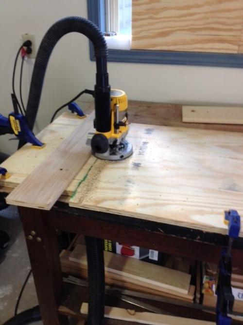 Вертикальный выдвижной ящик своими руками. Резка фанеры