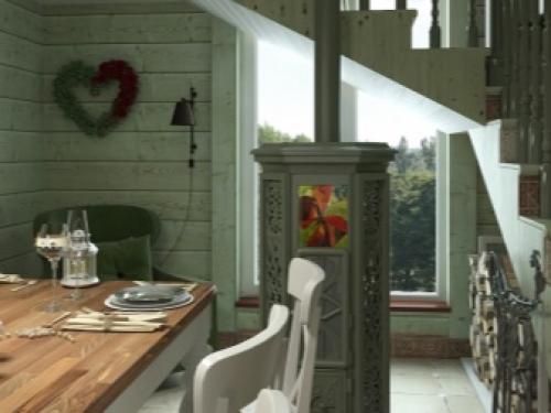 Варианты ремонта частного дома. Стили для обработки частного дома внутри 24