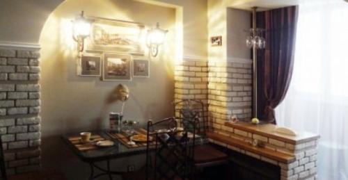 Кухня в стиле бистро. Кухня в стиле кафе 05