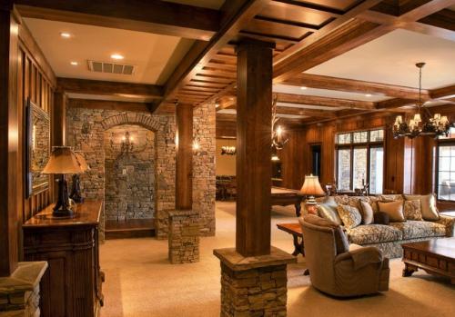 Дизайн Колонны в холле. Колонны в интерьере