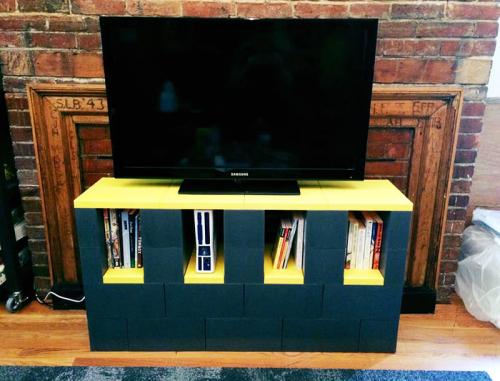 Стена из Лего в интерьере. Мечты или реальность: лего-блоки Ever-Block для быстрого возведения зданий