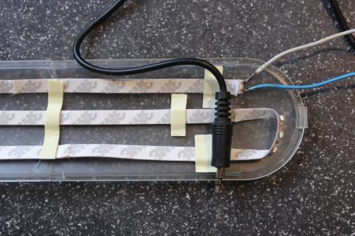 Светодиодная лента в холодильник. Выбросил светодиодную лампу. Заменил на диодную ленту. Чего и вам желаю