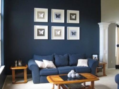 Зал в частном доме. Стиль комнаты 09