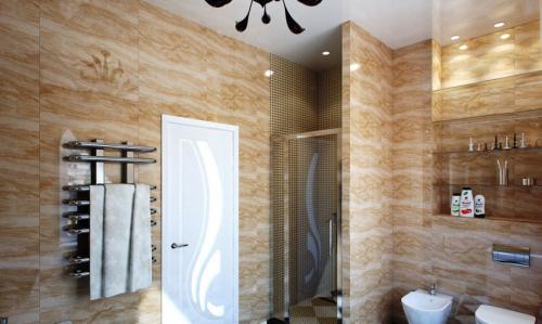 Совмещенный санузел. Модные тенденции благоустройства совмещённого санузла