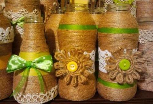 Простая ваза из пластиковой бутылки. Вазы из пластиковых бутылок