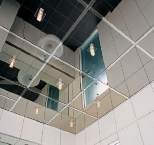 Плитка потолочная экструдированная цветная (моющаяся). Виды потолочной плитки