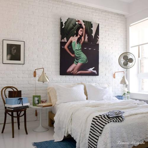 Стена под белый кирпич в прихожей.  Чем привлекательна стена из белого кирпича?