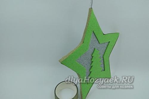 Игрушки из ткани новогодние. «Звезда» из фоамирана для елочки: легкий мастер класс + шаблон