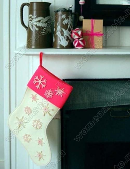 Рождественский носок, как сделать. Рождественский носок. Рождественский носок своими руками из бумаги 27 Рождественский носок, как сделать. Рождественский носок. Рождественский носок своими руками из бумаги 27