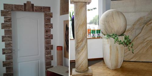 Каменные обои для фасада. Гибкий камень, как уникальный отделочный материал - новое слово в дизайне интерьеров