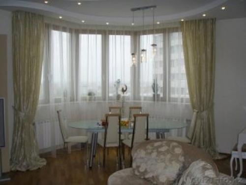 Кухня с эркером дизайн. Дизайн кухни с эркером 30