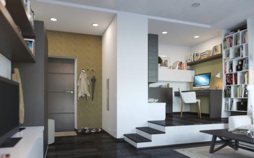 Дизайн однокомнатной квартиры 40 кв.м с нишей. Квартира 40 кв. м. –, какой стиль выбрать и ка украсить в едином формате (96 фото-идей 2019 – 2019)