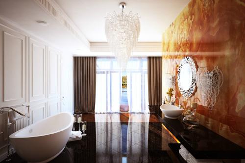 Форма зеркала в ванной по фен-шуй. Цветовое оформление по фен-шуй