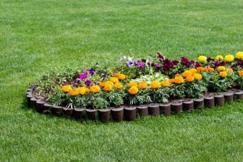 Клумбы геометрической формы