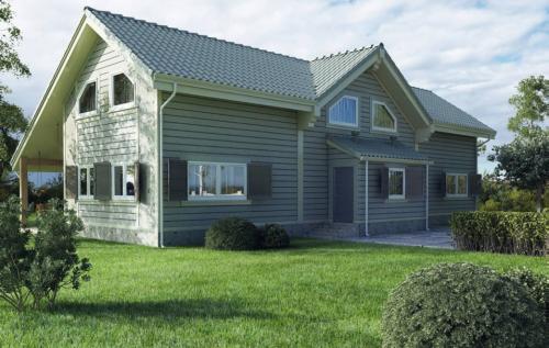 Красивый цвет дома. Правила выбора цвета и сочетаний цветовой гаммы 03