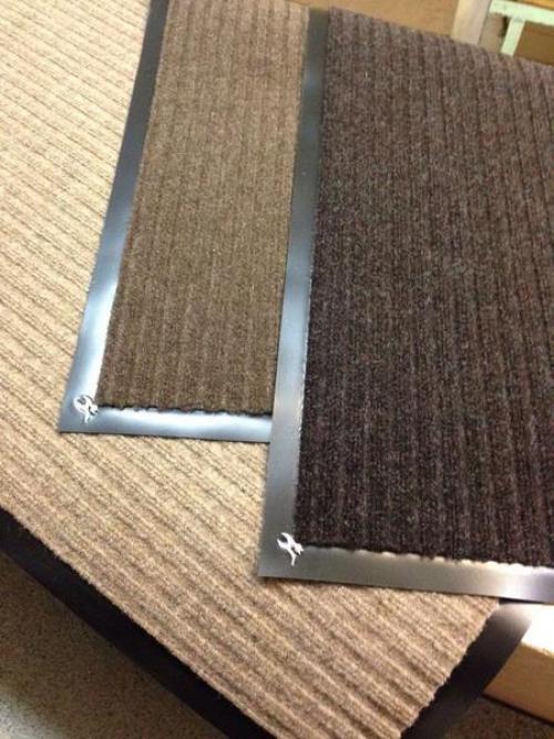 Коврик собирающий грязь. Барьерные ковры СТОП-ГРЯЗЬ Белый кот!