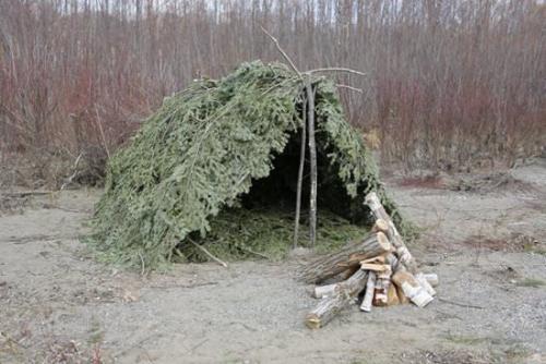 Как построить вигвам в лесу. Строим шалаш в лесу. Несколько видов укрытия.