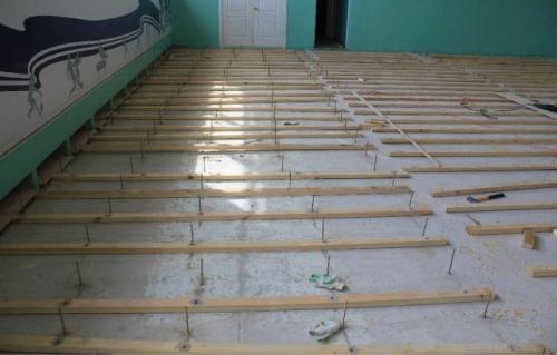 Пол из дерева своими руками. Лаги