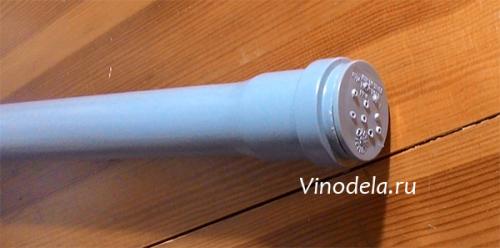 Колонны своими руками из пластиковых. Колонна для углевания своими руками