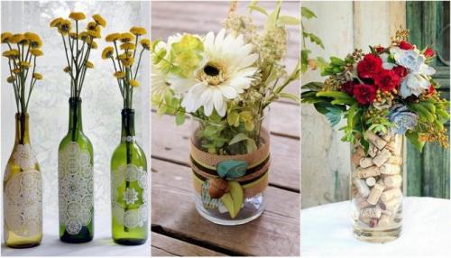 Вазы своими руками из подручных средств в домашних условиях. Ваза из подручных средств: 10 супер-простых идей