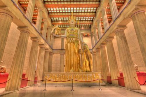 Как сделать колонну из бумаги. Художественно-декоративное оформление Парфенона