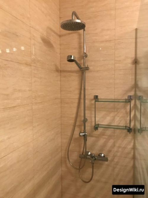 В спальне душевая. Нюансы дизайна 08