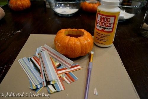 Ваза из тыквы своими. Вазы из тыквы – яркое и свежее украшение интерьера своими руками 11