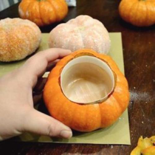 Поделки из тыквы и шишек. Поделки из тыквы на тему «Осень»: делаем вазу