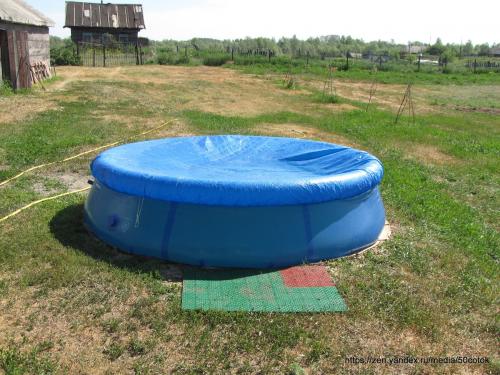Бассейн в деревне. Опыт 4-х лет.
