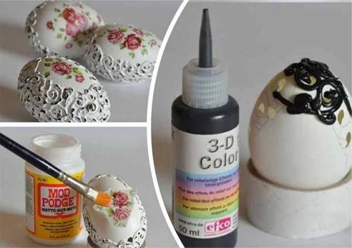 Деревянные пасхальные яйца нежные. 100 интересных идей поделок к Пасхе своими руками: крашеные и декоративные яйца