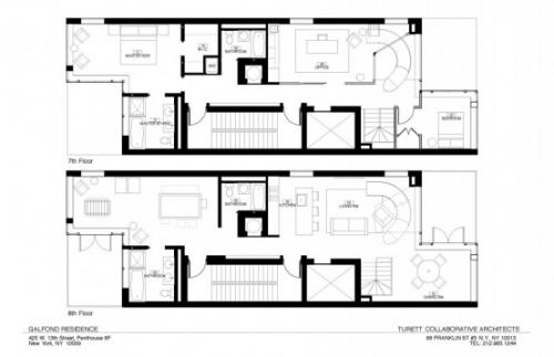 Дизайн двухуровневых квартир. Планировка двухуровневой квартиры: особенности 09