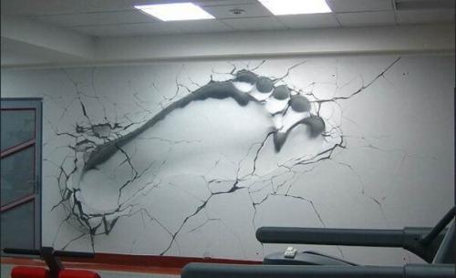 Рисунки на стену. Художественная роспись стен своими руками