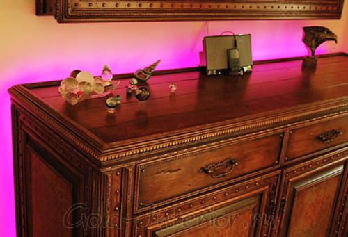 Идеи со светодиодной лентой в детской. «Общее освещение»