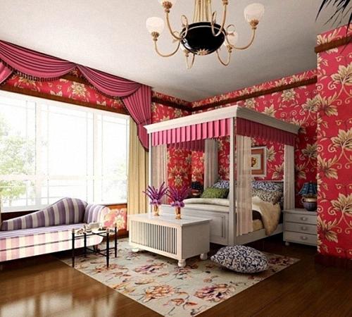 Серо бордовая спальня. Спальня в бордовых тонах - особенности оформления