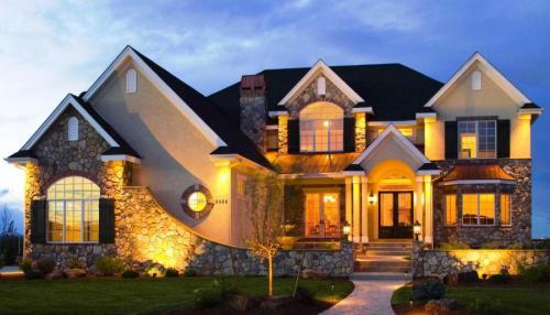 Цвет фасада дома с коричневой крышей. Цвета фасадов – выбор цветовых решений и правила гармоничного сочетания с дизайном дома