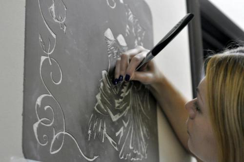 Сграффито, что такое. Уникальная отделка стен с техникой Сграффито