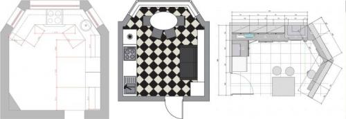 Кухня с эркером дизайн. Дизайн кухни с эркером