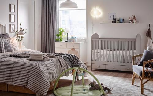 Дизайн однокомнатной квартиры с новорожденным. Как зонировать квартиру студию к рождению малыша?