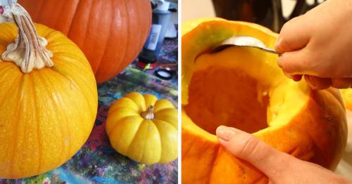 Ваза из тыквы своими руками пошаговое. Поделки из тыквы своими руками