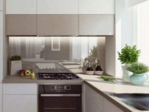 Белая кухня с ярким акцентом. Белая кухня — разрушаем распространенные мифы 19 Белая кухня с ярким акцентом. Белая кухня — разрушаем распространенные мифы 19