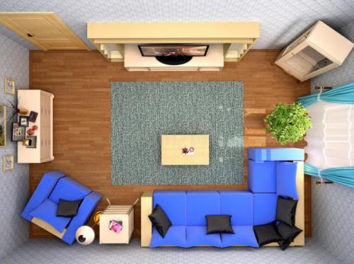 Как в зале сделать перестановку в. Основные правила 03