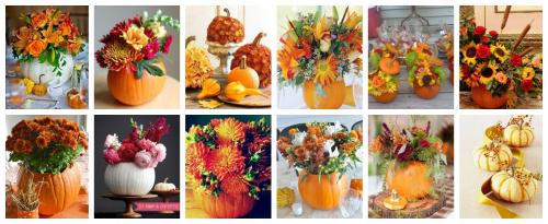Букет в тыкве своими руками. Букет в тыкве: Идеи и мастер-класс