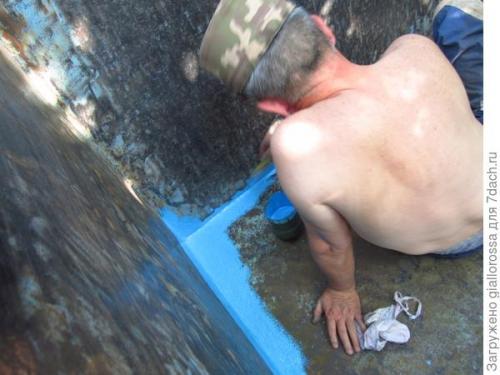 Железный бассейн своими руками. Реконструкция железного бассейна