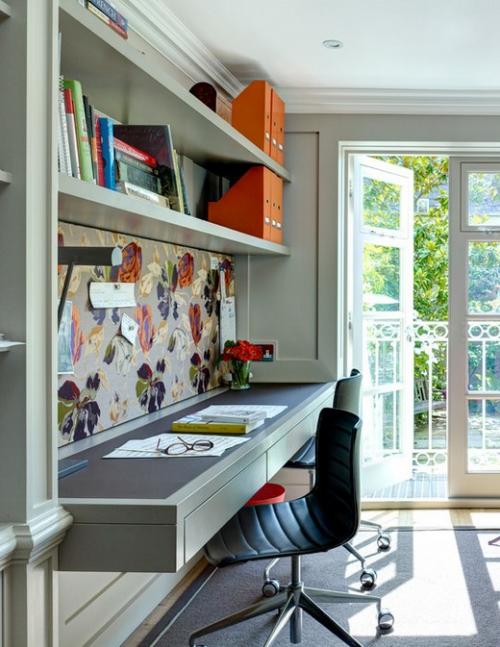 Что повесить на стену в рабочем кабинете. Доской для заметок