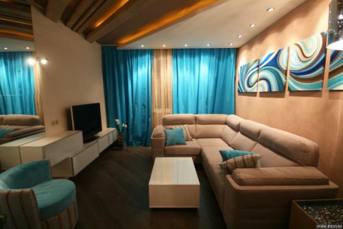 Как сделать перестановку в зале. Варианты расстановки мебели в однокомнатной квартире (с фото и планом) 07