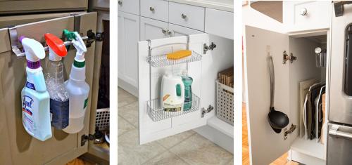 Как сэкономить место в кухонных шкафах. Удобная кухня: организация хранения